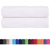vidaXL Kopalne brisače 2 kos bela 100x150 cm 360 g/m² 100% bombaž, (21822822) | Shoptok.si