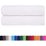 vidaXL Ručnici za kupanje FROGN 2 kom Bijeli 100x150 cm 360 g/m² - Bijela 100 x 150 cm 2 | shoptok.hr