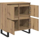 vidaXL s pohranom s vratima Smeđa 60 x 35 x 70 cm Konstruirano drvo | shoptok.hr