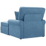  Ležaljka s suknjom s jastukom 3 pcs Plava Kordura tekstil | shoptok.hr