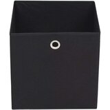 vidaXL Škatle za shranjevanje 10 kosov netkano blago 32x32x32 cm črne | Shoptok.si