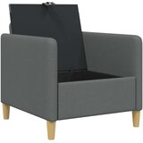 SOFA s pohranom Tamnosiva 72 x 78 x 87 cm Poliester | shoptok.hr