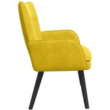  Kauč za dvoje Žuta 115 x 61 x 87 cm Baršun | shoptok.hr