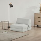Livetastic FOTELJ S FUNKCIJO LEŽIŠČA, svetlo siva tekstil | Shoptok.si