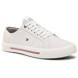 Tommy Hilfiger Niske tenisice tamno plava / kameno siva / crvena / bijela | shoptok.hr