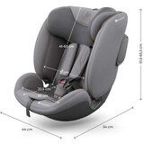 Kinderkraft SET AUTO SEDIŠTA I-LITE I-FIX ENDURA SAFE SA ISOFIX BAZOM GREY | ePonuda.com