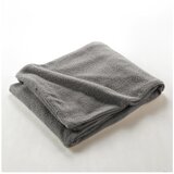 Douceur d intérieur Siva odeja iz flisa 125x150 cm Curly Wooly – Cene