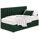 Ghado Tamno zeleni dječji krevet s prostorom za odlaganje i madracem 90x200 cm Chill - | shoptok.hr