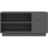 TV ormarić sivi 80 x 35 x 40,5 cm od masivne borovine | Eponuda.ba