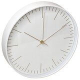  Sat zidni 31,5 cm bijelo/zlatni | shoptok.hr