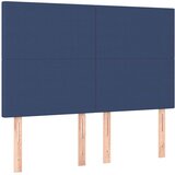  Krevet s oprugama i madracem plavi 160x200 cm od tkanine | shoptok.hr