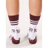 Wolne Skarpetki Socks-WS-SR-5046.48-burgundy | shoptok.hr