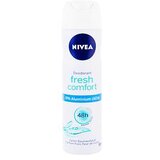 Nivea Fresh Comfort 48h deodorant v spreju brez aluminija 150 ml za ženske Cene