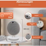 SHX P2200PTC Premium PTC grijalica s podnožjem, 2200 W | shoptok.hr