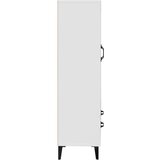  Visoka komoda bijela 70 x 31 x 115 cm od konstruiranog drva | Eponuda.com