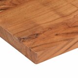 Stolna ploča 140x60x2,5 cm pravokutna od masivnog drva bagrema | shoptok.hr