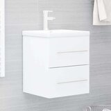Ormarić za umivaonik bijeli 41 x 38 5 x 48 cm od iverice Cijene