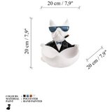 Aberto Design dekorativna figura Bıg Boss, Bela | Eponuda.com