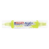 Akrilni marker E-5400 double-liner sa dva vrha Edding neon žuta Cene