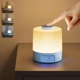 LED nočna svetilka z uro