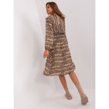 Italy Moda Dress-DHJ-SK-10536N-5.03P-black-beige | Shoptok.si