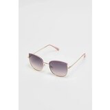 Marisse Pink Metal Frame Sunglasses Cene