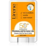 Vitamin Stick For Face&Body lokalna njega protiv sunčevog zračenja za lice i tijelo SPF 50 15 g