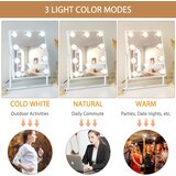 FENCHILIN Hollywood make-up ogledalo z LED osvetlitvijo belo | Shoptok.si