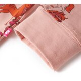  Dječja pidžama s dugim rukavima svjetloružičasta 104 | shoptok.hr