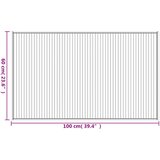  Tepih Pravokutni sivi 60x100 cm bambus | Shoptok.si