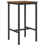  Stol za bar 52 x 52 x 110 cm Konstruirano drvo Staro drvo - Staro drvo 52 x 52 x 110 cm Slike