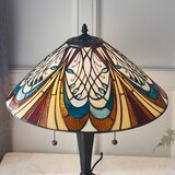  Endon 64163 - Stona lampa Tiffany HECTOR 2xE27/60W/230V prečnika 40 cm | Eponuda.com