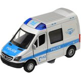 Metalni policijski kombi za igru 1:32 - sivi | shoptok.hr