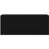 vidaXL Kupaonski zidni ormarić crni 100x25x40 cm izrađeno drvo | shoptok.hr