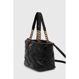 Kurt Geiger London Usnjena torbica črna barva | Shoptok.si
