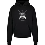MJ Gonzales Sweater majica 'Higher Than Heaven V.1' siva / crna / bijela
