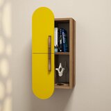 Woody Fashion Hanah Home Zidna polica Rose, Yellow cene