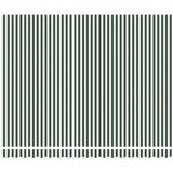  Skrovita tenda Zelena i bijela 400 × 300 cm | shoptok.hr