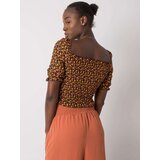 RUE PARIS Blouse-RO-BZ-2516-8.28-black-yellow | Shoptok.si