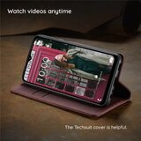 Techsuit Confy Cover preklopna torbica za Honor 200 Lite – črna | Shoptok.si