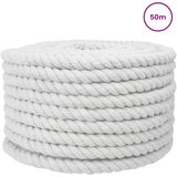  Konop Bijelo 1,6 x 1,6 x 5000 cm Pamuk | shoptok.hr