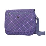  torba na rame pulse violet plaid Cene