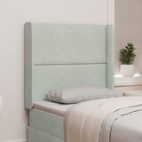  Uši uzglavlja Svjetlosiva 80 x 16 x 4 cm Baršun | shoptok.hr
