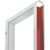 DOORNITE Dovratnik (D x Š x V: 100 x 950 x 2.000 mm, DIN lijevo, Bijele boje) | shoptok.hr