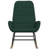  Stolica za ljuljanje od tkanine tamnozelena | shoptok.hr
