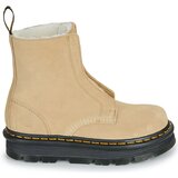 Dr. Martens ZebZag Lace Less Laceless Boot Savannah Tan EH Suede Bež | shoptok.hr