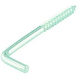 STABILIT Kuke za zavjese vitrage (Ø x D: 2 x 25 mm, Srebrne boje, 20 Kom.) | shoptok.hr