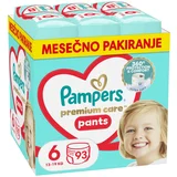Pampers plenice hlačne, mesečno, XL S6, 93/1, 13-19 kg