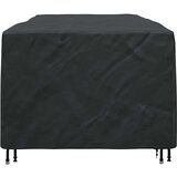 vidaXL Prevleka za zunanje pohištvo Črna 300 x 140 x 90 cm 210D | Shoptok.si