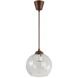 Brilagi LED luster na sajli RETRO GLASS 1xE27/60W/230V Ø 25 cm braon/prozirna Cene